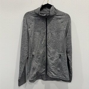 Champion Women's Heather Gray Full-Zip Jacket